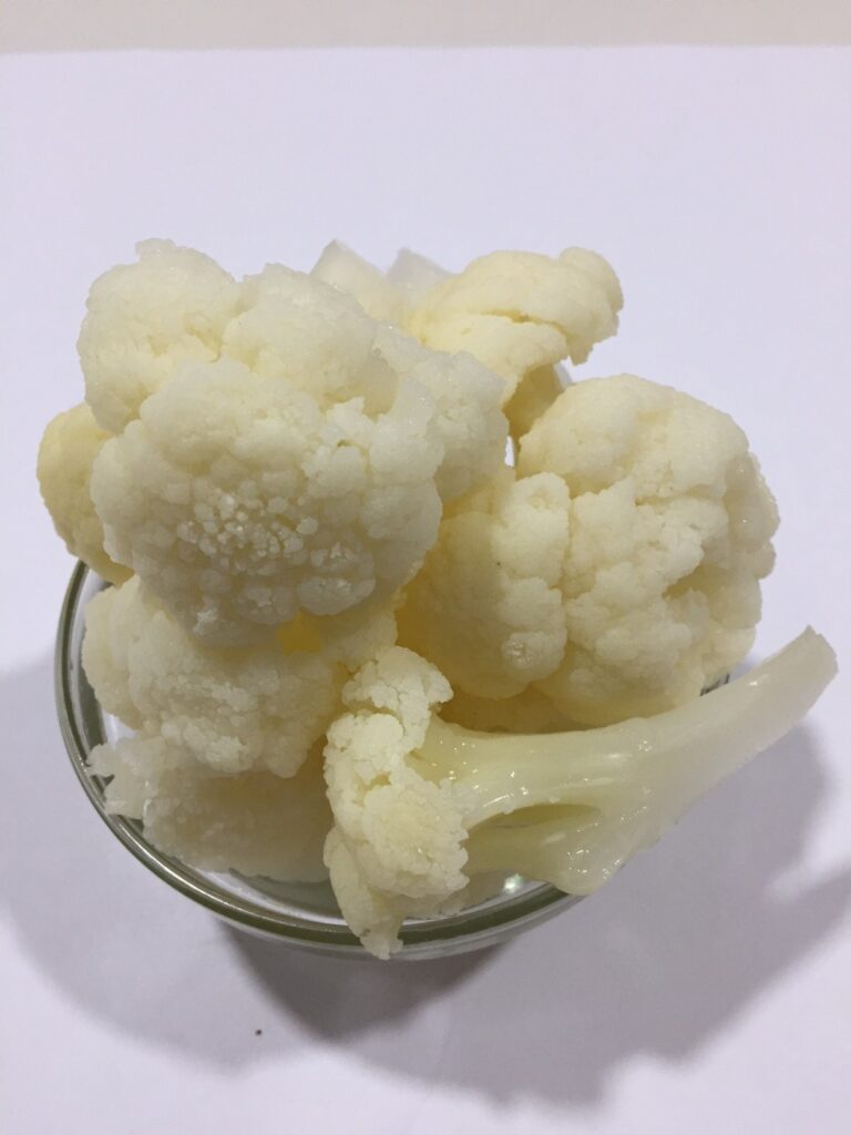Coliflor en Agua, Sal y Vinagre 500g
