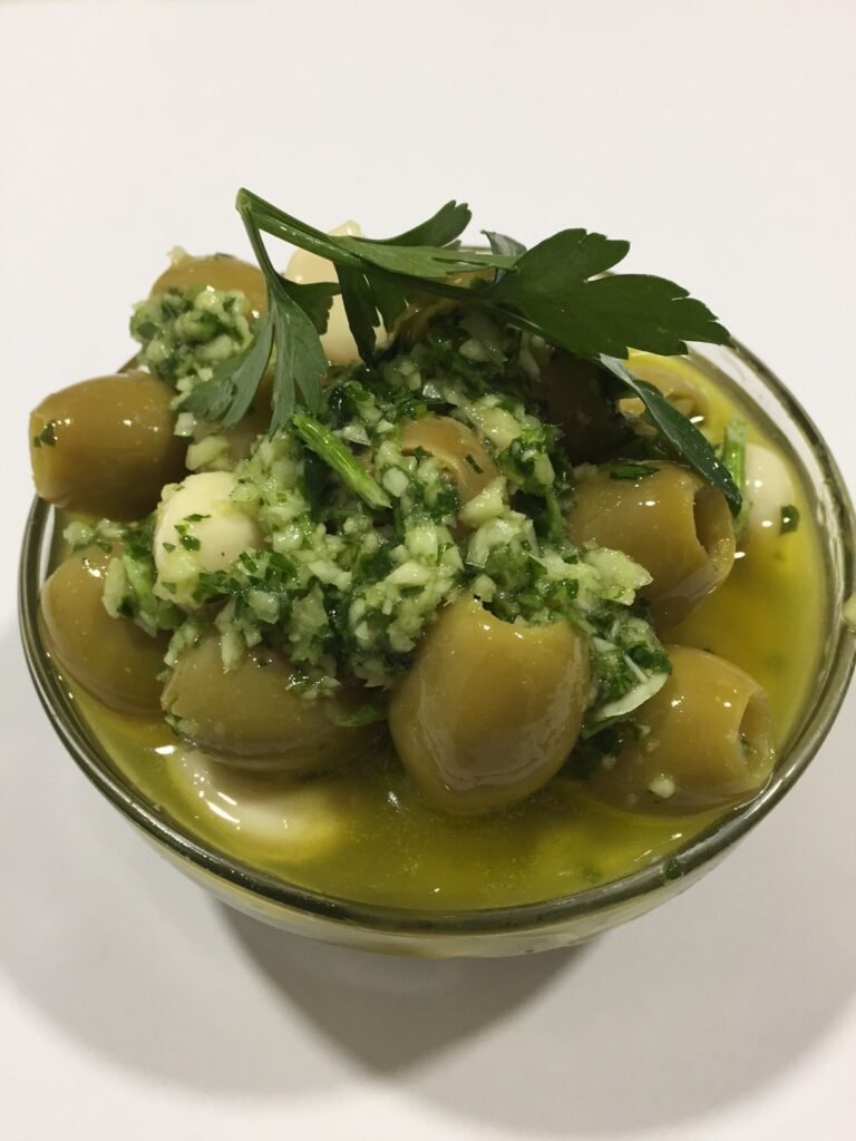 Gordal Natural al Ajillo 500g